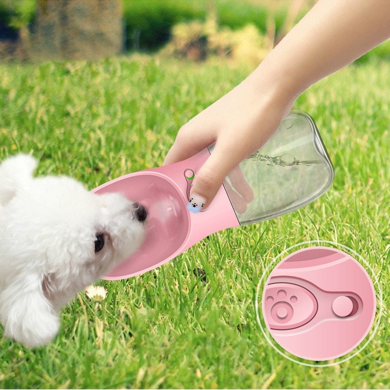 Portable Pet Water Bottle for Outdoor Travel & Walks - Life Hack Mart