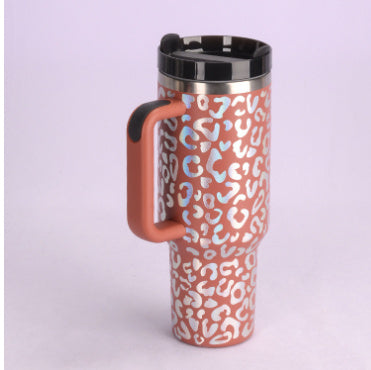 40oz Insulated Tumbler with Handle, Straw, and Lid - Life Hack Mart