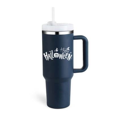 40oz Insulated Tumbler with Handle, Straw, and Lid - Life Hack Mart
