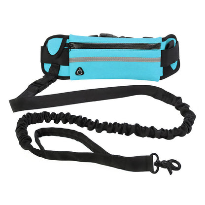 Hands-Free Dog Leash with Bungee, Phone & Bottle Holder - Life Hack Mart